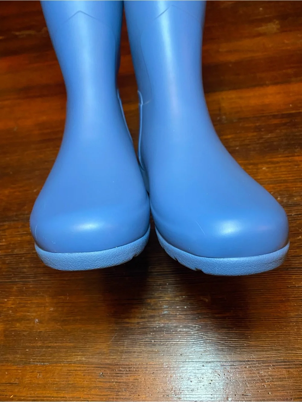 EUC Hunter Women's Original Refined Tall Rain Boots Rock Pool Blue